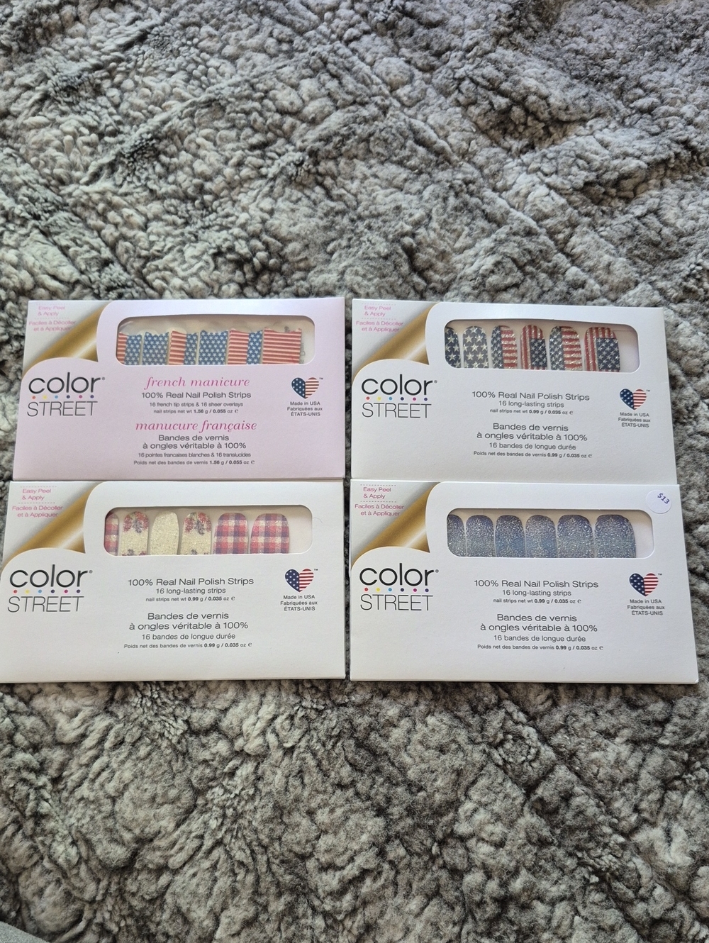 Color Street Nail Polish Strips - Assorted Designs